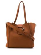 Tod's Shopping Ring Tote Bag - Brown
