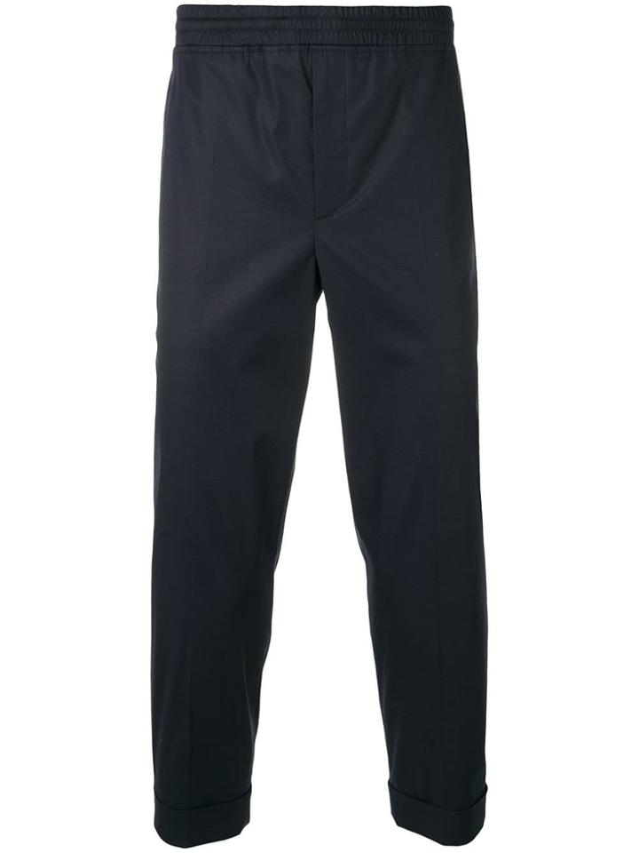 Neil Barrett Slim-fit Track Pants - Blue