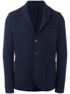 Harris Wharf London Patch Pockets Blazer, Men's, Size: 54, Blue, Virgin Wool