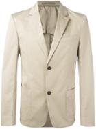 Prada Two-button Blazer, Men's, Size: 50, Nude/neutrals, Cotton/spandex/elastane