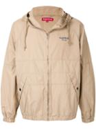 Supreme Hooded Raglan Jacket - Brown