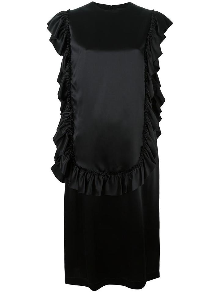 Simone Rocha High Neck Dress, Women's, Size: 10, Black, Silk