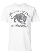 Local Authority Cougar Lounge T-shirt, Adult Unisex, Size: Medium, White, Cotton