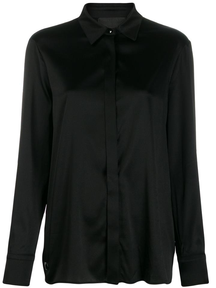 Philipp Plein Long Sleeved Shirt - Black