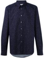 Ps By Paul Smith Allover Dots Print Shirt, Men's, Size: Medium, Pink/purple, Cotton
