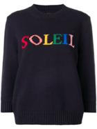 Chinti & Parker Soleil Knitted Sweater - Blue