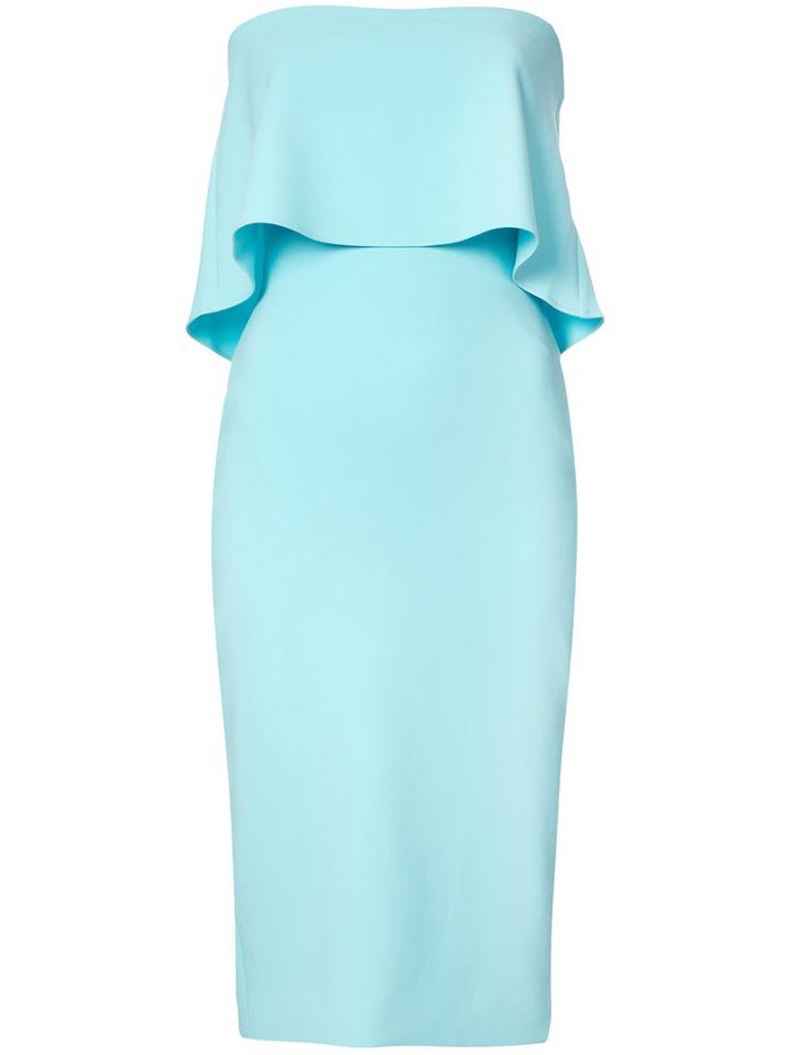Likely - Fitted Cocktail Dress - Women - Polyester/spandex/elastane/rayon - 0, Blue, Polyester/spandex/elastane/rayon