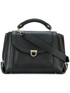 Salvatore Ferragamo Medium Soft Sofia Shoulder Bag - Black