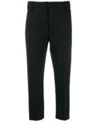 Dondup Cropped Slim Trousers - Black