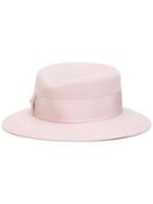 Borsalino Classic Hat - Pink & Purple