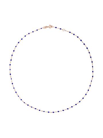 Gigi Clozeau Blue Beaded Necklace