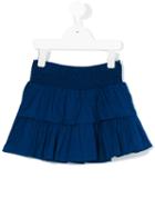 Maan - Ruffled Skirt - Kids - Cotton - 6 Yrs, Blue