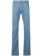 Emporio Armani Slim-fit Trousers - Blue