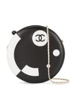 Chanel Pre-owned Cc Round Shoulder Bag - Black