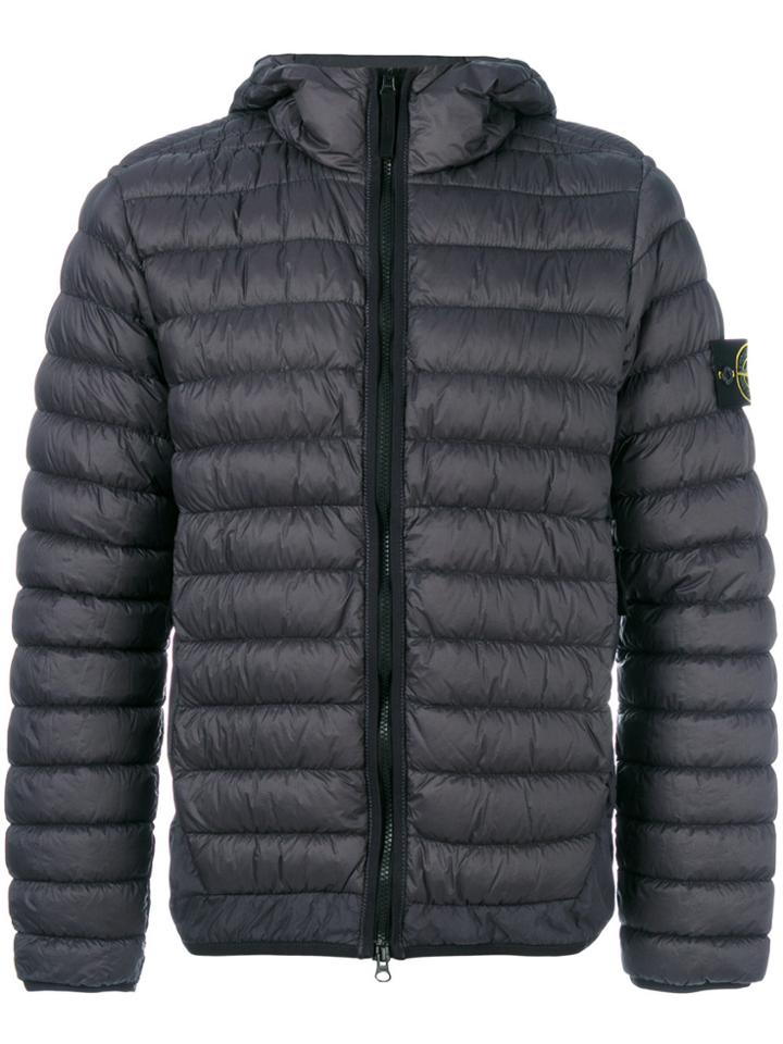 Stone Island Padded Hood Jacket - Grey