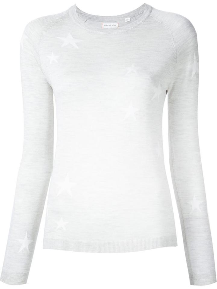 Chinti And Parker Star Intarsia Jumper