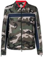 Valentino - Camouflage Long Sleeve Jacket - Men - Cotton/polyester - 46, Green, Cotton/polyester