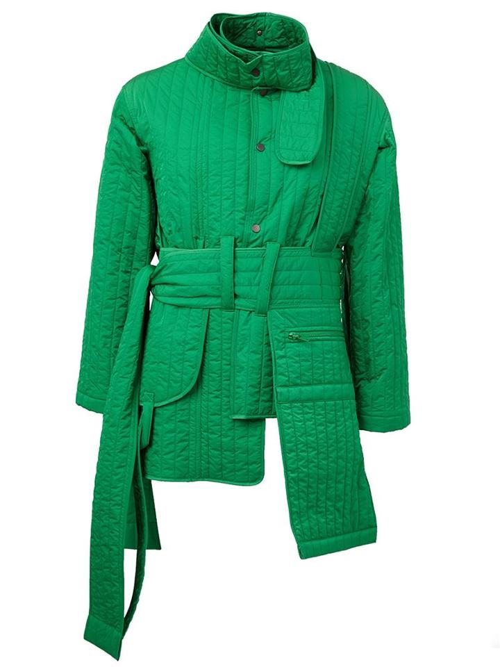 Craig Green Asymmetric Quilted Coat
