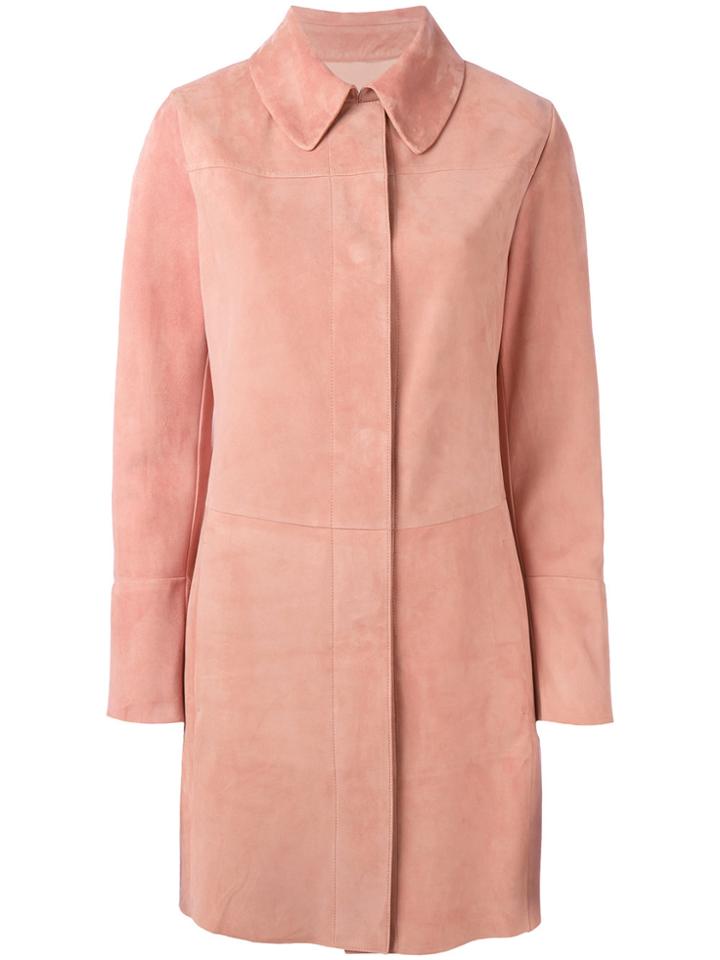 Drome Tailored Coat - Pink & Purple