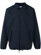 Julien David Shirt Jacket, Men's, Size: Medium, Blue, Polyester
