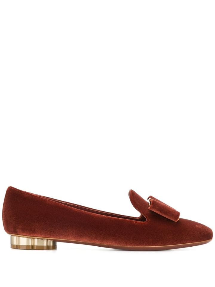 Salvatore Ferragamo Sarno Loafers - Orange