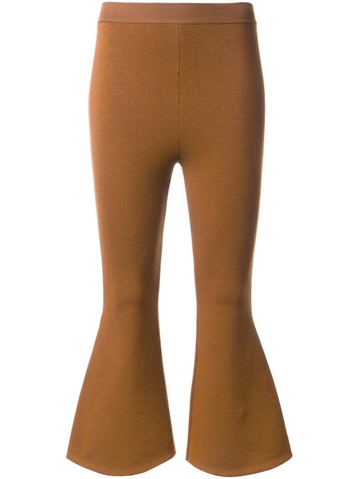 Stella Mccartney Cropped Strong Line Trousers