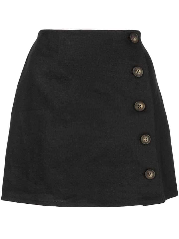 Reformation Candella Skirt - Black