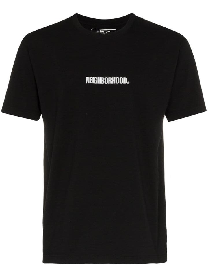 Neighborhood Logo Squad T-shirt - Black