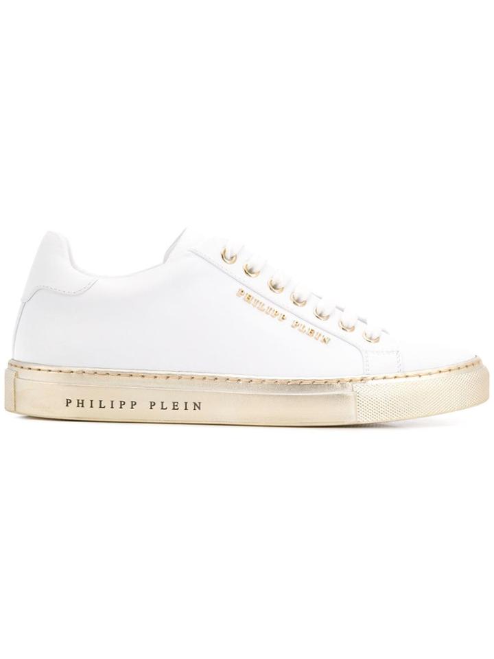 Philipp Plein Statement Low-top Sneakers - White