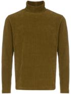 Dashiel Brahmann Corduroy Roll-neck Top - Green