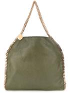 Stella Mccartney - Falabella Tote - Women - Polyester/metal - One Size, Green, Polyester/metal