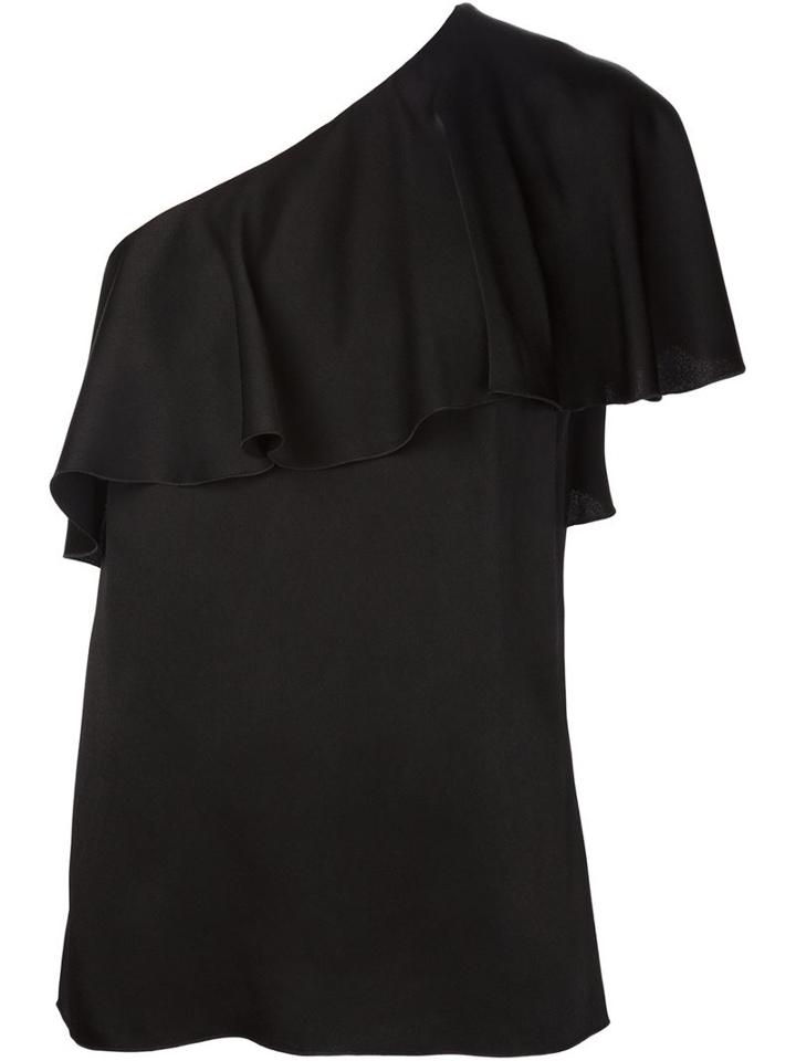 Lanvin One-shoulder Asymmetric Top