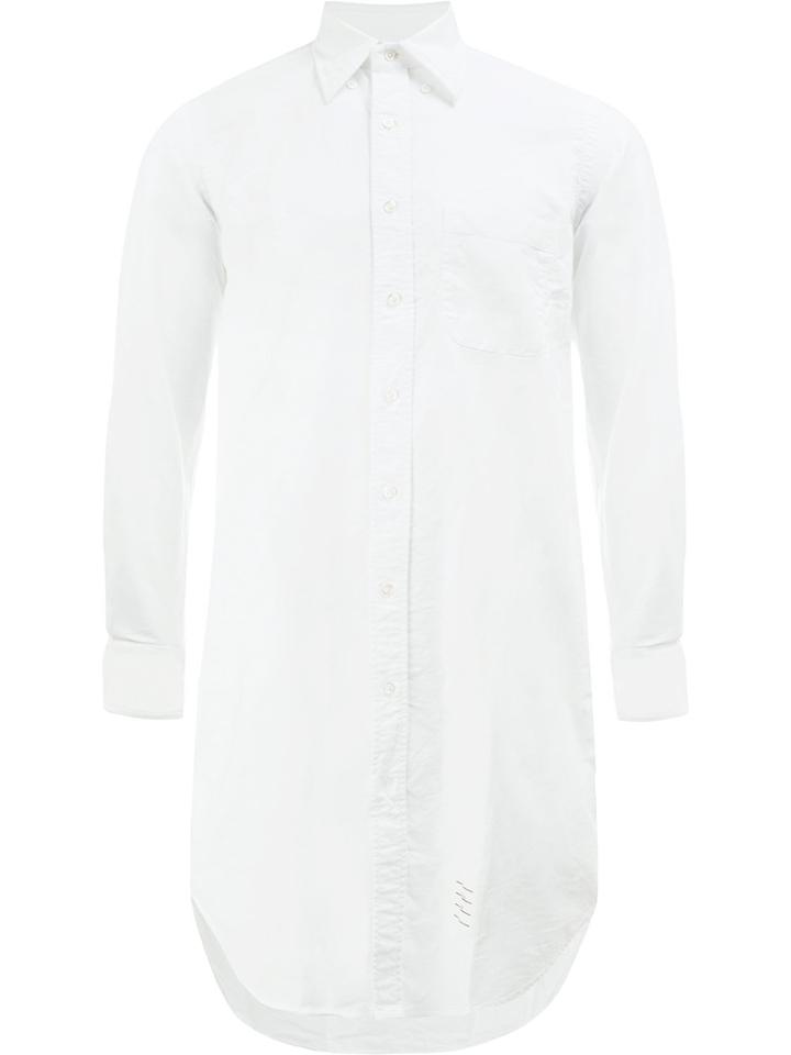 Thom Browne Longline Shirt - White
