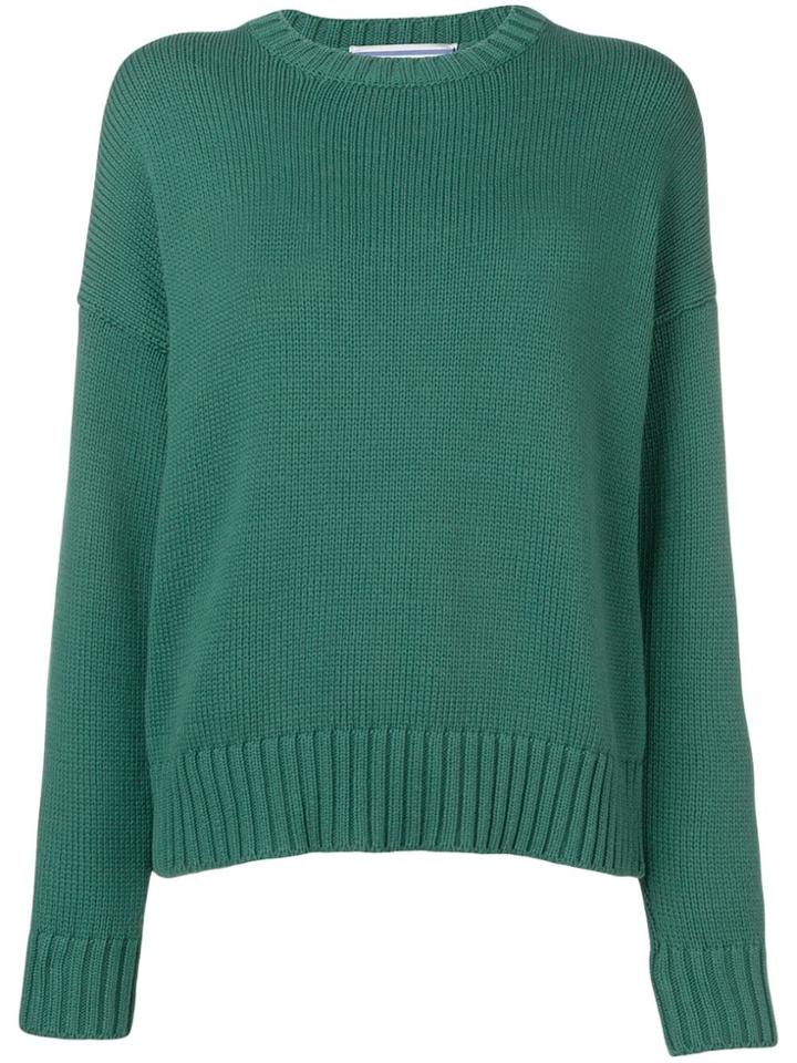 Cristaseya Knitted Jumper - Green