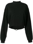 Thom Krom Distressed Sweatshirt - Black