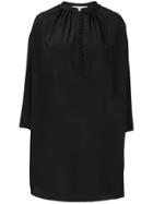 Vanessa Bruno Mandarin Collar Shift Dress - Black