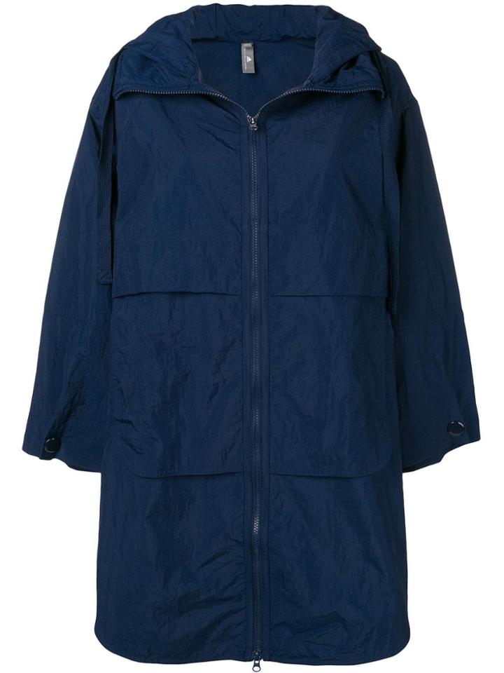 Adidas By Stella Mccartney Athletics Oversized Parka - Blue