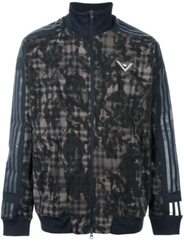 Adidas By White Mountaineering Adidas X White Mountaineering Pixel Track Top, Men's, Size: Xl, Green, Polyester