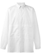 E. Tautz 'parker' Button Down Shirt, Men's, Size: Small, White, Cotton