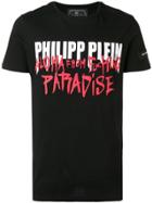 Philipp Plein Aloha Print T-shirt - Black