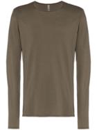 Arc'teryx Veilance Long Sleeved Wool T-shirt - Brown