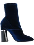 3.1 Phillip Lim Two Tone Ankle Boots - Blue