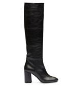 Miu Miu Pull-on Knee High 85mm Boots - Black