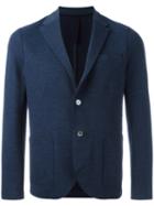 Harris Wharf London Patch Pocket Blazer, Men's, Size: 56, Blue, Cotton/polyamide/polyester/spandex/elastane