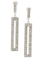 Susan Caplan Vintage 1980s Door Knocker Clip-on Earrings - Silver