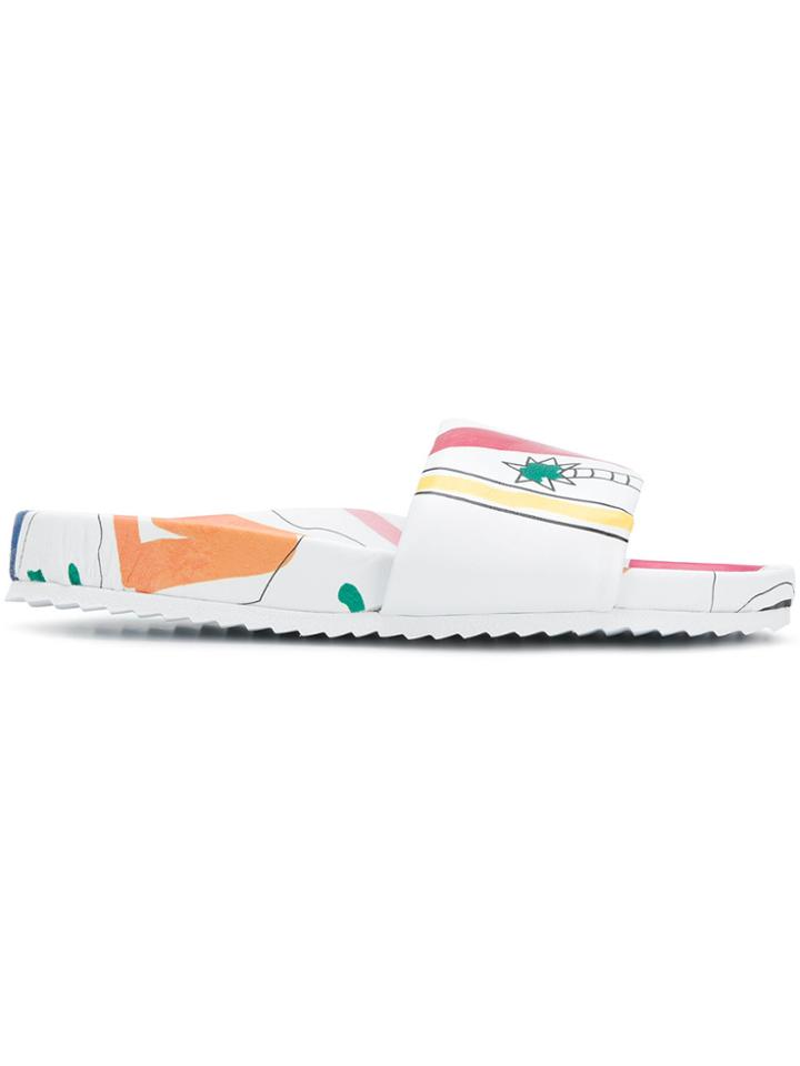 Mira Mikati Venice Slides - White