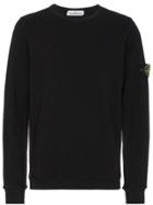 Stone Island Garment Dyed Sweatshirt - Black