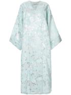 Bambah Oversized Printed Dress - Green