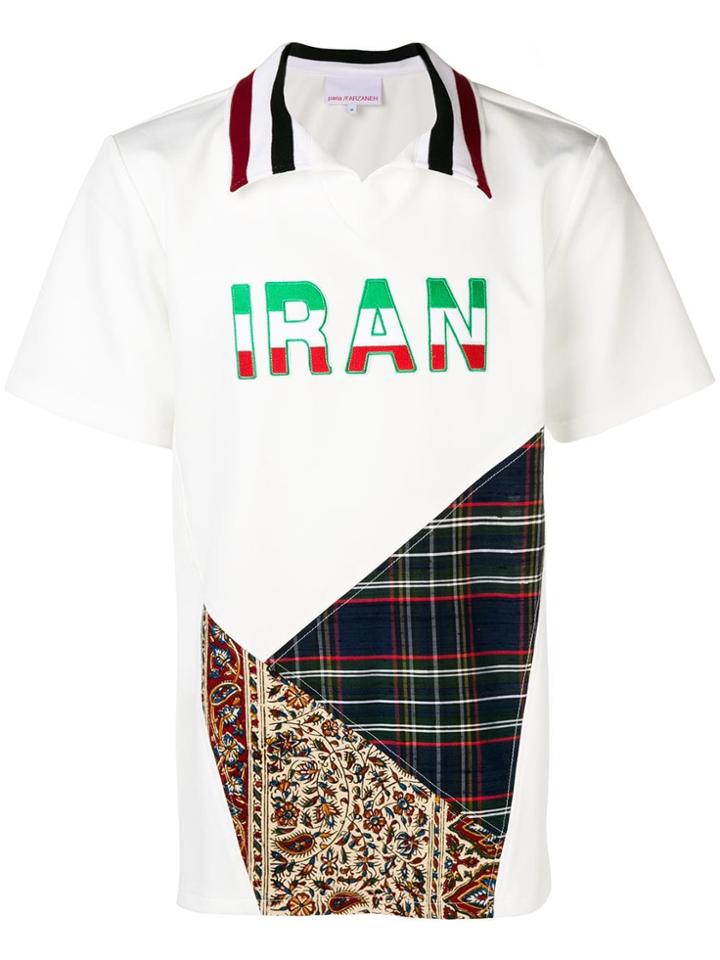 Paria Farzaneh Footballer Polo Shirt - White