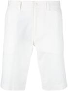 Dolce & Gabbana Classic Chino Shorts, Men's, Size: 52, White, Cotton/spandex/elastane